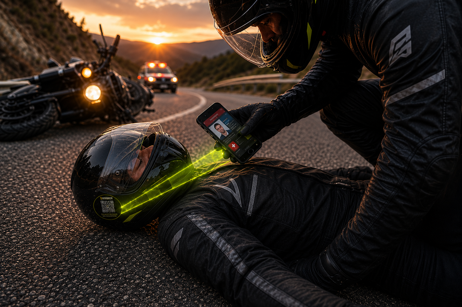 Asistencia Pasiva - Escaneo QR en Ruta