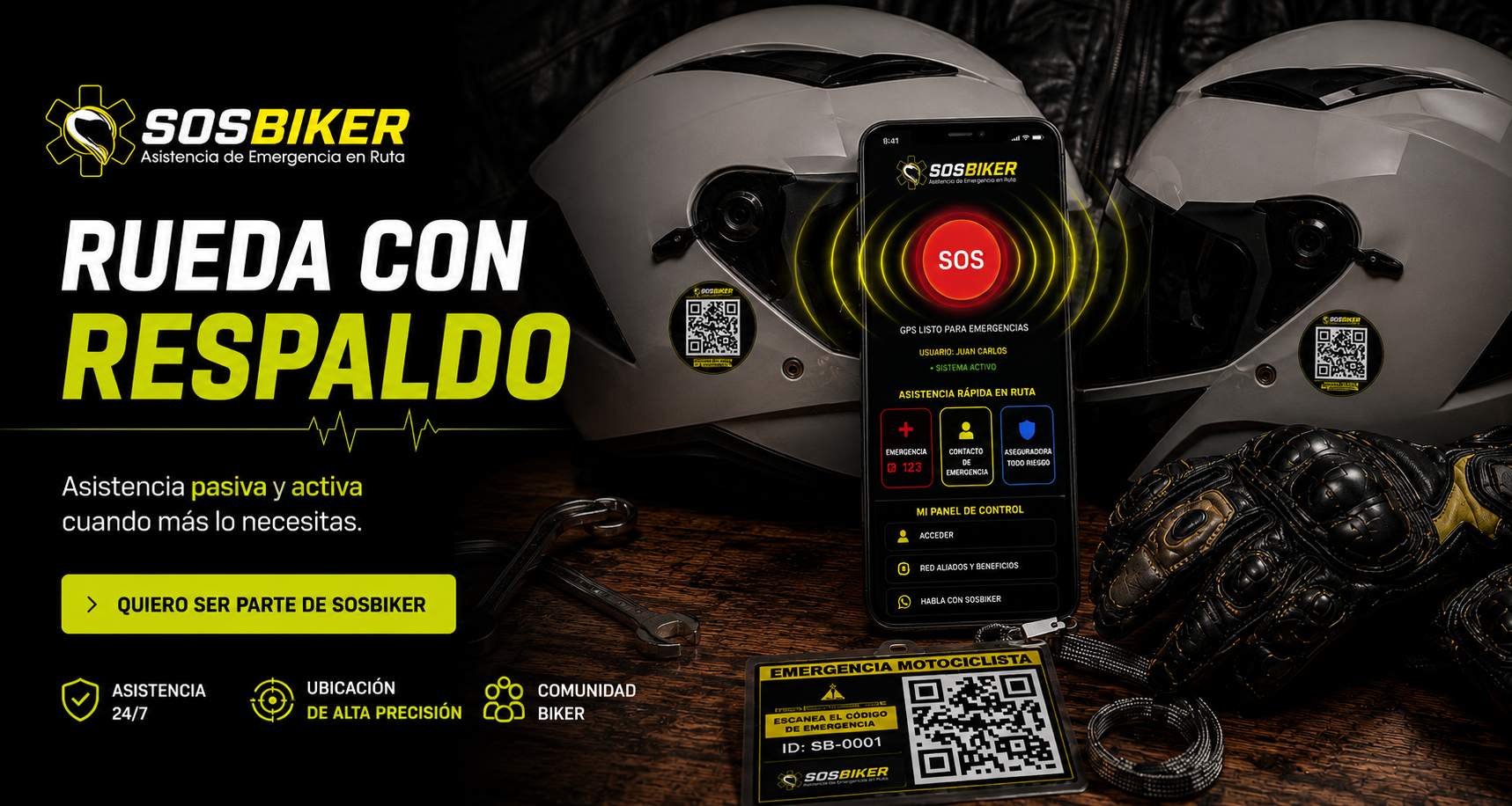 Kit Físico Inteligente SOSBiker