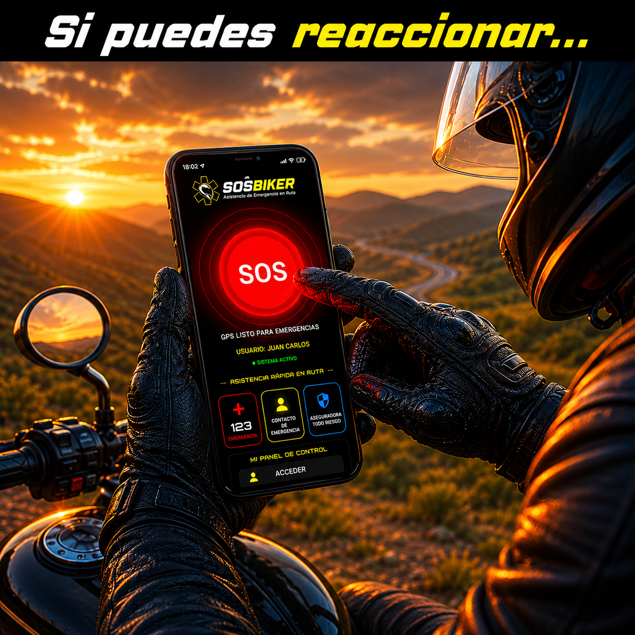 Si puedes reaccionar